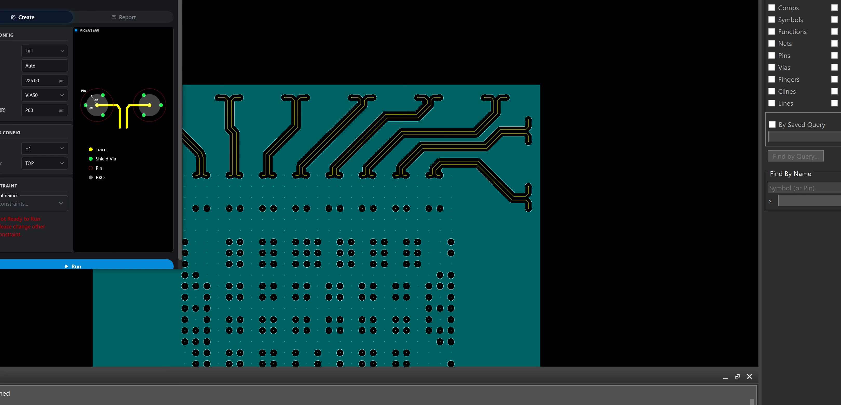 Create Coaxial Via for High-Speed