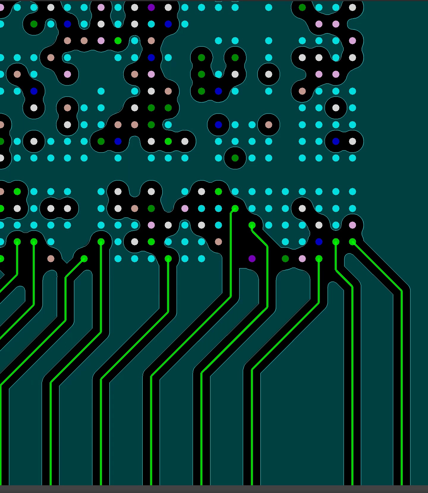 Shield Via for Signal